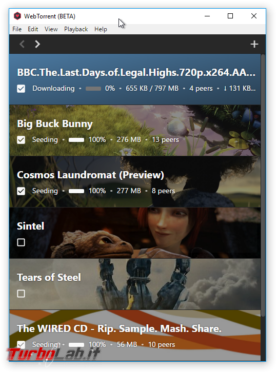 Film streaming, gratis senza attese: guida WebTorrent - WebTorrent (BETA)_1