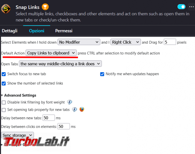 Firefox l’estensione Snap Links Plus puoi aprire tanti link insieme senza cliccarli volta