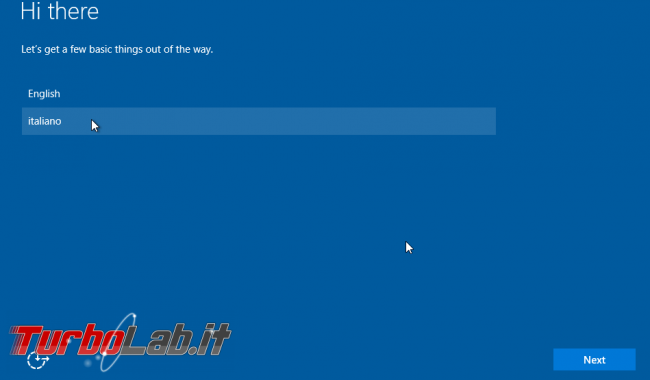 Formattare reinstallare Windows 10 automaticamente, senza DVD &quot;crapware&quot;: guida Refresh Windows Tool - windows 10 install oobe language