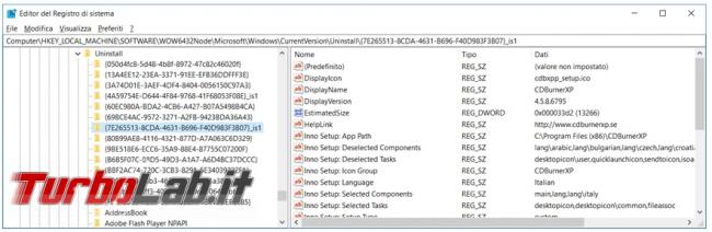 Geek Uninstaller disinstallatore programmi non lascia tracce residue sistema operativo