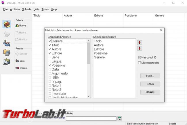 Gestiamo biblioteca personale Micla BiblioMx