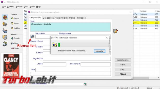 Gestiamo biblioteca personale Micla BiblioMx