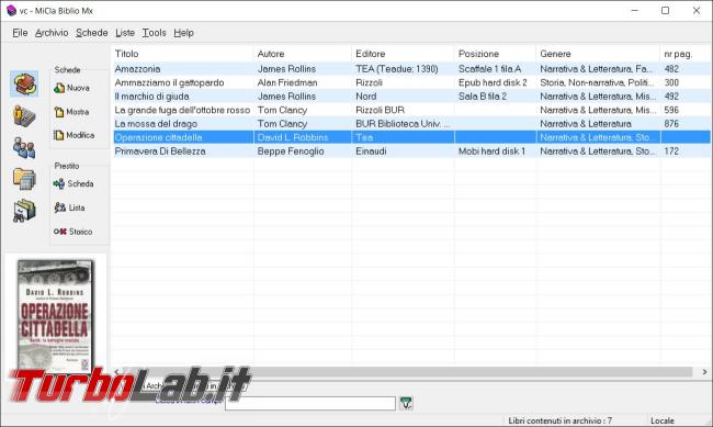 Gestiamo biblioteca personale Micla BiblioMx