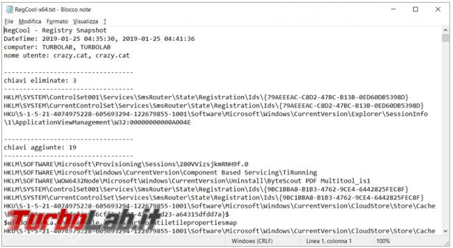 gestione registro configurazione Windows non sarà più problema Regcool