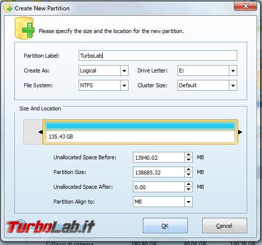 gestore disco fisso si chiama MiniTool Partition Wizard