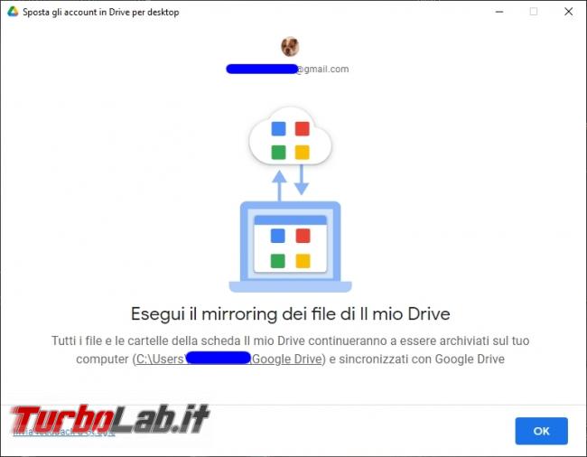 Google Backup and Sync Google Drive for desktop: mini-guida veloce transizione necessaria, indolore