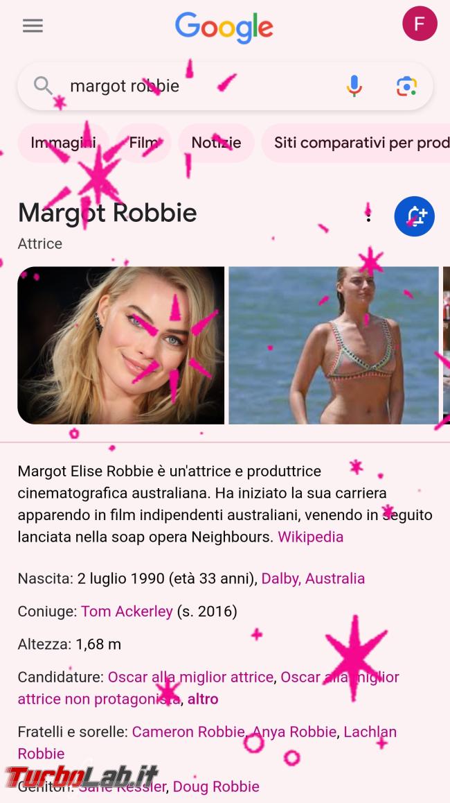 Google si tinge rosa film Barbie - Screenshot_2023-07-18-09-11-43-10_40deb401b9ffe8e1df2f1cc5ba480b12