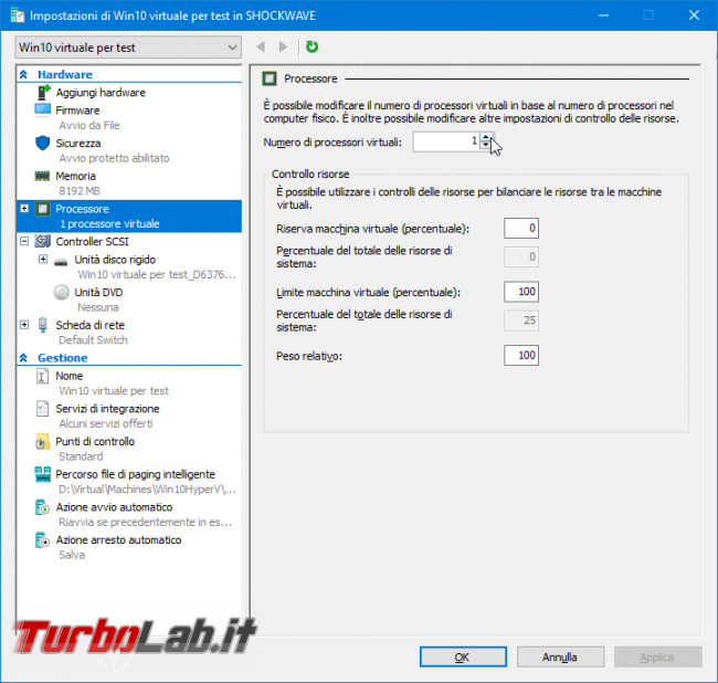 Grande Guida Hyper-V Windows 11: creazione macchine virtuali (VM), installazione guest Windows/Linux accesso file rete