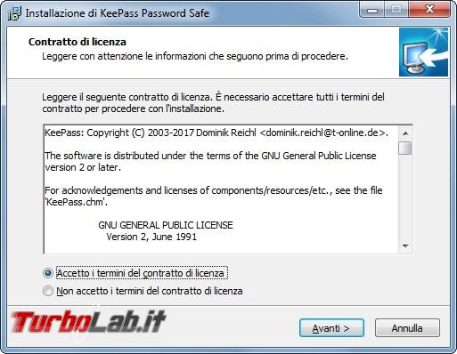 Grande Guida italiano Keepass: come custodire password unico programma - 2017-03-13 15_26_31-Installazione di KeePass Password Safe