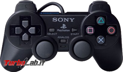 Grande Guida PCSX2, emulatore PlayStation 2 PC (giocare God of War Metal Gear Solid Windows) - dualshock playstation 2 ps2