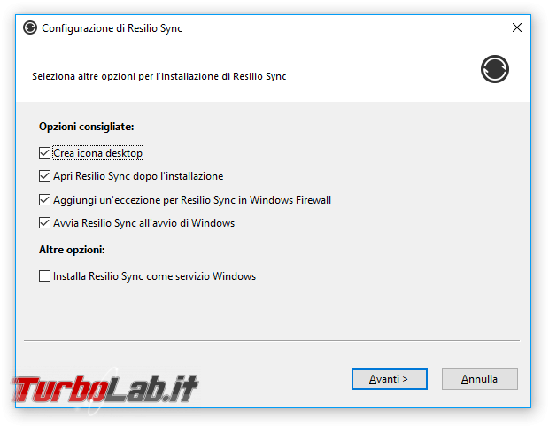 Grande Guida Resilio Sync (BitTorrent Sync) - alternativa Dropbox, senza &quot;cloud&quot;