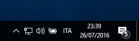 Grande Guida Windows 10 &quot;Anniversary Update&quot; (versione 1607, &quot;Redstone&quot;): tutto quello devi sapere - windows 10 1607 centro notifiche fumetto icona