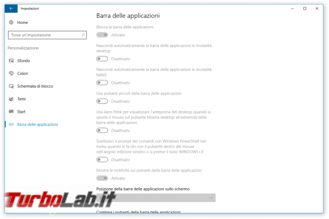 Grande Guida Windows 10 &quot;Anniversary Update&quot; (versione 1607, &quot;Redstone&quot;): tutto quello devi sapere - windows 10 1607 opzioni tablet mode