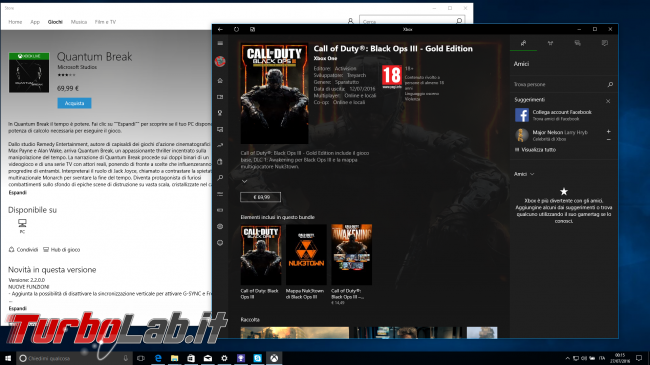 Grande Guida Windows 10 &quot;Anniversary Update&quot; (versione 1607, &quot;Redstone&quot;): tutto quello devi sapere - windows 10 1607 xbox gaming
