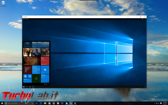 Grande Guida Windows 10 &quot;Anniversary Update&quot; (versione 1607, &quot;Redstone&quot;): tutto quello devi sapere - windows 10 anniversary connect continuum
