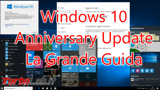 Grande Guida Windows 10 &quot;Anniversary Update&quot; (versione 1607, &quot;Redstone&quot;): tutto quello devi sapere - windows 10 redstone spotlight