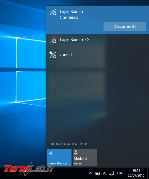 Grande Guida Windows 10 - windows 10 reti wireless