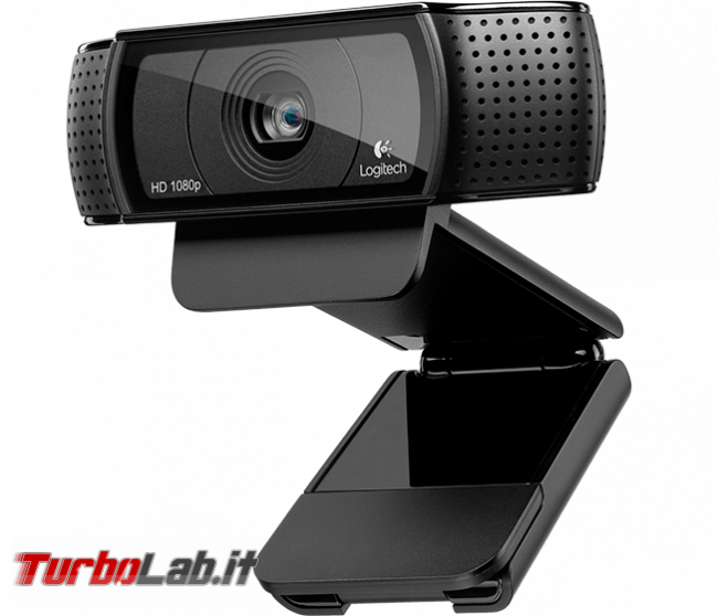Guida acquisto: migliori webcam, tastiera, mouse, casse cuffie PC, estate 2018 - Logitech HD Pro Webcam C920