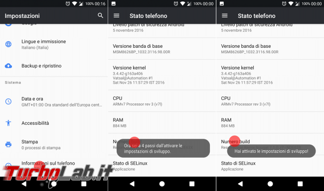 Guida Android: come abilitare Debug USB / interfaccia Android Debug Bridge (ADB) Opzioni sviluppatore - android opzioni sviluppatore