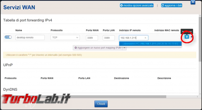 Guida: come aprire porte TCP/UDP router TIM fibra (TIM HUB) torrent, eMule, Desktop remoto, ...