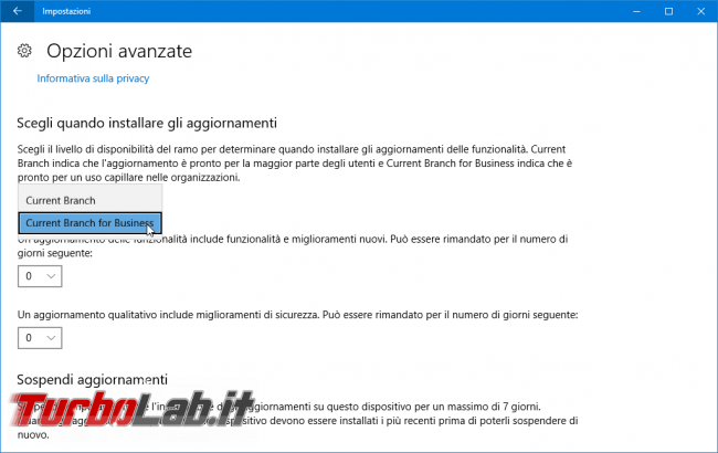 Guida: come bloccare aggiornamento automatico Windows 10 21H2 (Novembre 2021) Home Pro - Mobile_zShot_1508270475