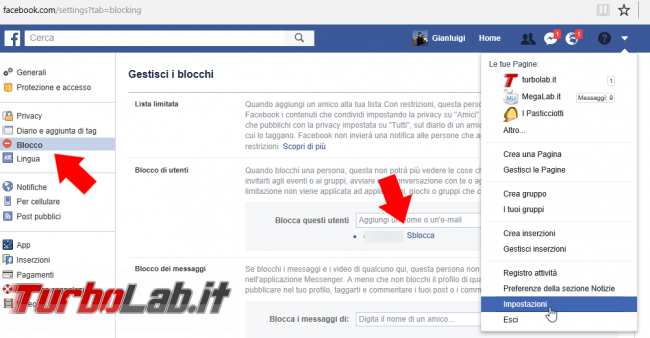 Guida: come bloccare persona Facebook PC Android, impedire ci contatti, veda post, profilo diario