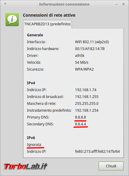 Guida: Come cambiare server DNS utilizzati Linux