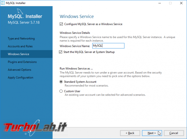 Guida: come installare MySQL 8 PC Windows