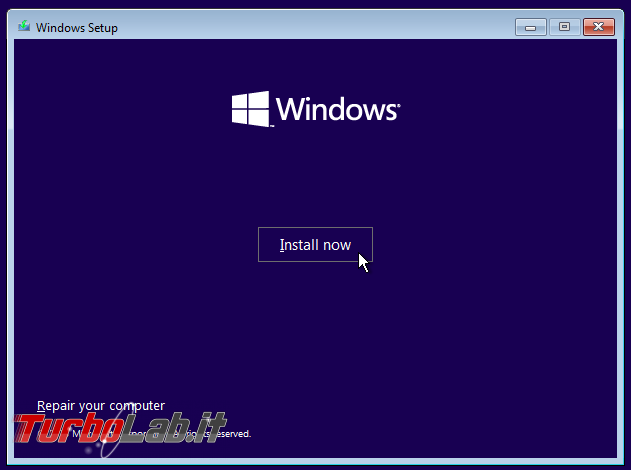 [guida] Come installare Windows 10 hard disk SSD GPT GUID Partition Table