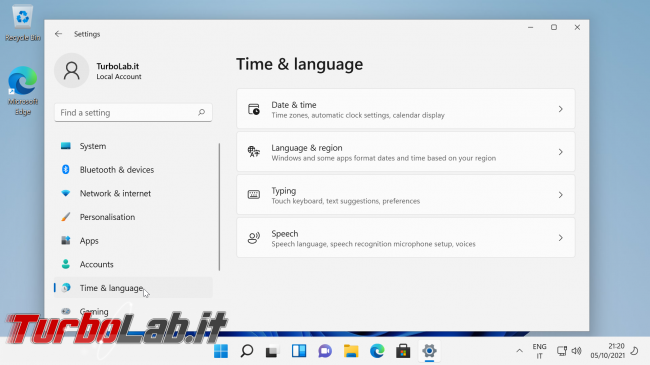 [guida] Come tradurre Windows 11 italiano (installare pacco lingua Windows 11 ITA)