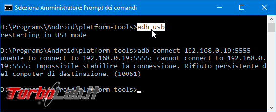 Guida: come usare ADB (Android Debug Bridge) via Wi-Fi