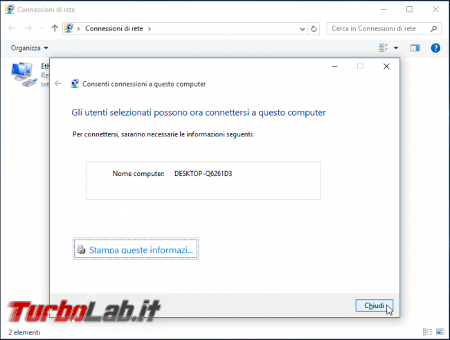 Guida: configurare Windows 10 come server VPN