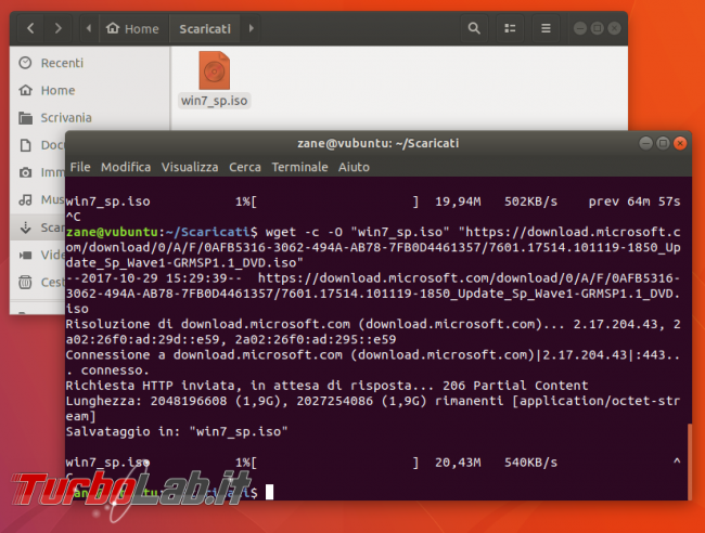 Guida curl wget, esempi: come scaricare file linea comando (Linux Ubuntu/CentOS, Windows 10, Mac)