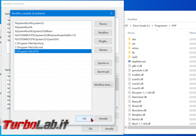 Guida definitiva PHP 8 Windows 10: come installare configurare PHP 8 Apache Windows - zShotVM_1582392011