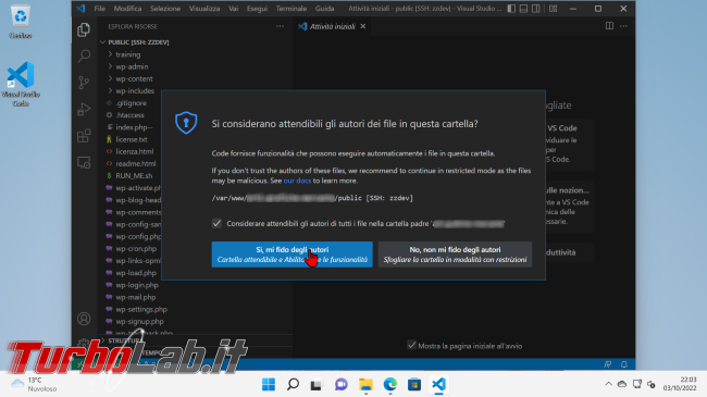 Guida Definitiva sviluppo remoto Visual Studio Code via SSH