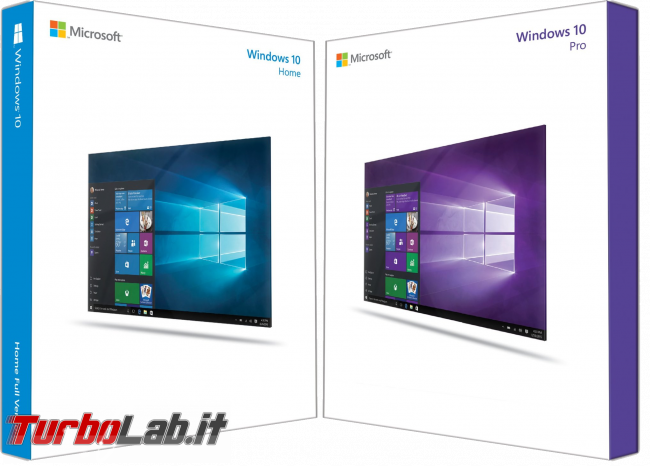 Guida downgrade Windows 10: come convertire Windows 10 Pro Windows 10 Home, senza formattare