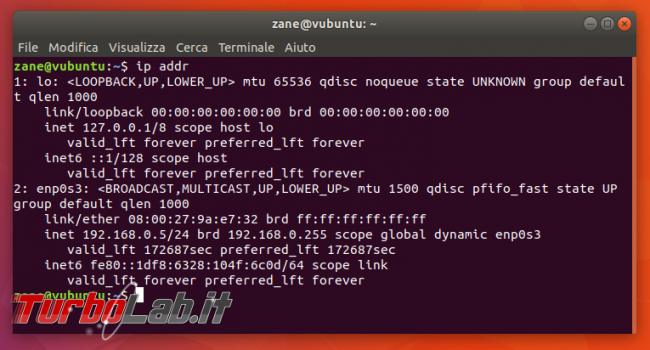 Guida: impostare manualmente indirizzo IP statico rete Ubuntu 20.04