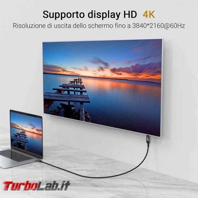 [guida] notebook USB Type-C monitor HDMI: come collegare PC portatile TV schermo esterno - pc notebook schermo esterno