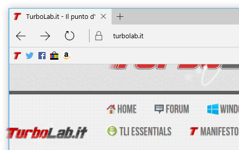 Guida novità Microsoft Edge Windows 10 &quot;Anniversary Update&quot; (versione 1607, &quot;Redstone&quot;) - microsoft edge windows 10 1607 favicon