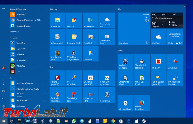 Guida novità Windows 10 Fall Creators Update (versione 1709, settembre/ottobre 2017)