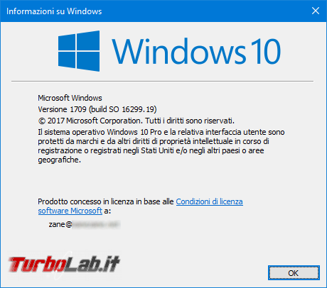 Guida novità Windows 10 Fall Creators Update (versione 1709, settembre/ottobre 2017)