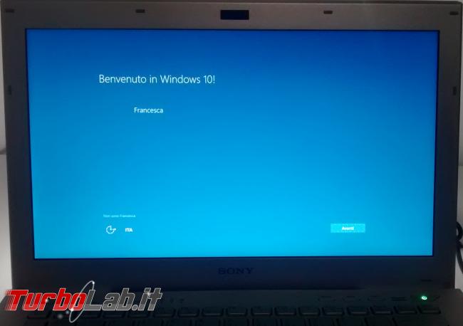 Guida novità Windows 10 Fall Creators Update (versione 1709, settembre/ottobre 2017) - vaio update windows 10 oobe