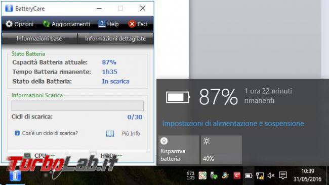 Guida PC portatile: 4 programmi visualizzare stato salute batteria