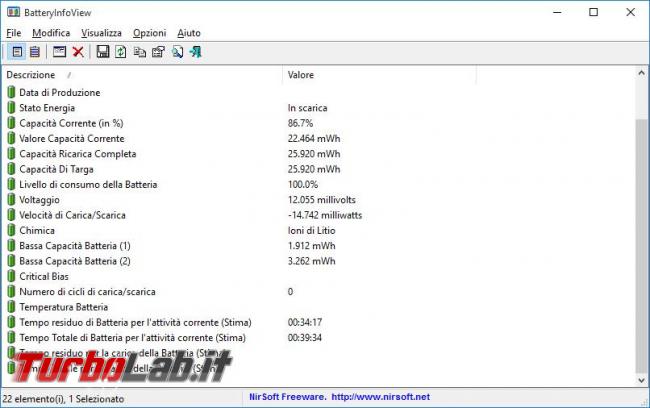 Guida PC portatile: 4 programmi visualizzare stato salute batteria