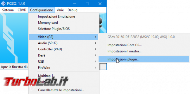 Guida PCSX2: come giocare risoluzione full HD (1080p) schermo intero (fullscreen) giochi PlayStation 2 PC