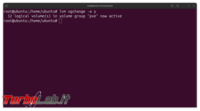 Guida Proxmox: come ridurre volume local ampliare local-lvm (ridimensionare partizioni senza perdere dati)