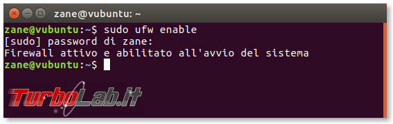 Guida rapida ufw - Come attivare/configurare firewall Ubuntu Desktop/Server linea comando: aprire porte, bloccare connessioni indirizzi IP - Schermata del 2016-11-06 22-03-55