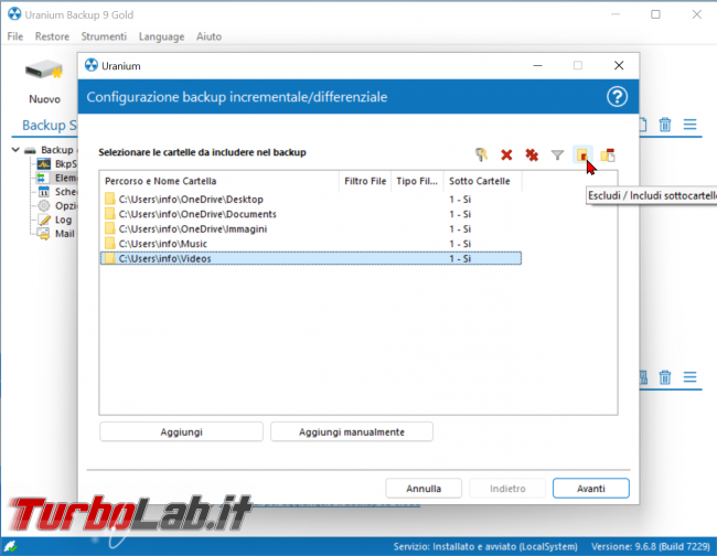 Guida rapida Uranium Backup: gestione sicura super-personalizzabile copie sicurezza (video) - zShotVM_1649585231