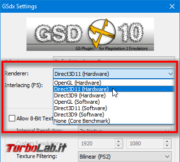 Guida rapida velocizzare massimo PCSX2, GPU integrata