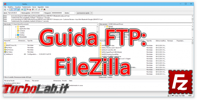 Guida SFTP/SCP, esempi: download upload file via SSH linea comando (Linux Ubuntu/CentOS) - guida filezilla (14)